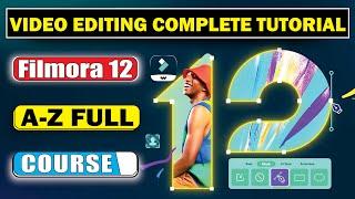 Filmora 12 Tutorial - Video Editing Complete Course by Salih Tutorials