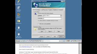 How to use Remote Desktop to access a windows server - Terminal Services - RiptideHosting.com