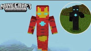 Iron man -- addon Minecraft bedrock 1.17 -1.18!