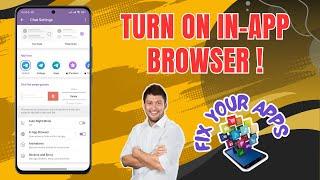 How to Turn On the In-App Browser on Telegram