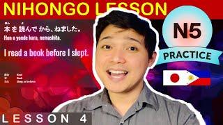 JLPT N5 BASIC JAPANESE CONVERSATION IN TAGALOG AND ENGLISH PART 4