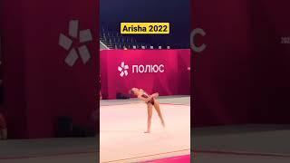 Arina Averina clubs 2022 #youtube #shorts #rhythmicgymnastics #asmr #sports #gymnast