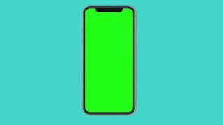 Green screen phone template