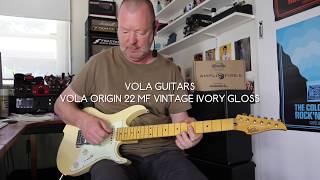 Vola Guitar: Vola OZ 22 MF Vintage Ivory Gloss