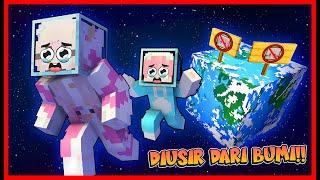 ATUN & MOMON DIUSIR OLEH MANUSIA BUMI DAN BERPINDAH KE BULAN !! Feat @sapipurba Minecraft