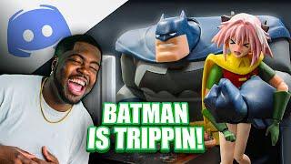 WHAT IS BATMAN DOING!? - "Batman Becomes a Discord Mod" (REACTION)