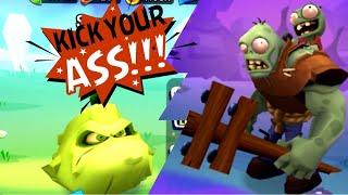 Gargantuar vs Squash - Plants Vs. Zombies 3 - Road to Dr. Zomboss