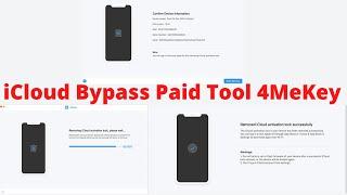 iCloud Bypass Service tool with Sim Card/Calls/Data_4MeKey _Paid tool_Bypass iCloud on any iPhone.