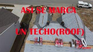 COMO MARCAR UN TECHO(ROOF) FACIL. PASO POR PASO.
