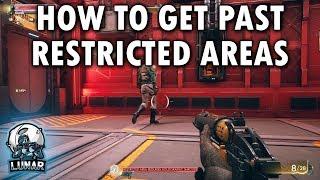 How to Reach Jessie In The Restricted Area: Worst Contact - The Outer Worlds