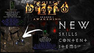 Project Diablo 2 - The Diablo 2 Remaster that we have all been waiting for? Content sneak peek!!