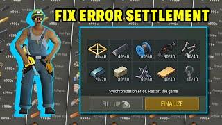 CARA PERBAIKI ERROR SETTLEMENT FINALIZE || LAST DAY ON EARTH MOD MENU