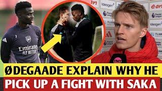 The Training Ground Tensions: Martin Ødegaard and Mikel Arteta's Confrontation