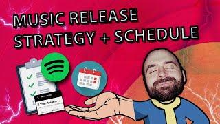 Single Release Strategy: Music Release Schedule + Template