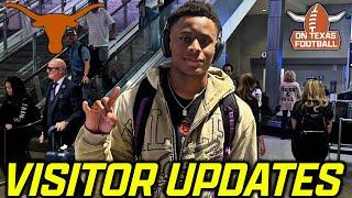 Latest Updates on 6/13 Official Visitors | Texas Football | Longhorns Recruiting | Steve Sarkisian