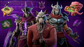 Splinter, Shredder & Super Shredder in Fortnite | TMNT x Fortnite