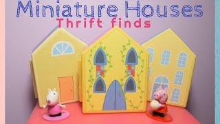 mini dollhouses | thrift finds #miniatures #dollhouse