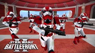 Imperial Shock Troopers | Coruscant: Palpatine's Office | Star Wars Battlefront II (2005)