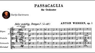 Anton Webern - Passacaglia for orchestra, Op. 1 (1908)