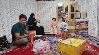 Blessings: nomadic family receives a wonderful gift package from Germany