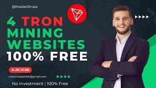 04 Tron Mining Websites Make You Rich | TRX Mining Without Invest