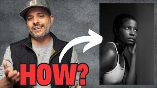 Portrait Photography Secrets Revealed - Is It Lighting Or Editing?