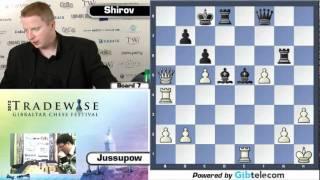 Round 8 - Shirov, Jussupow, Hou Yifan, Le Quang Liem