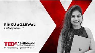 "From Adversity to Chief Happiness Officer” | Rinku Agarwal | TEDxAbhimaan Institute Jodhpur Youth