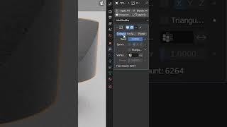Quick remesh #blender #3d