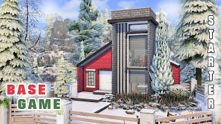 Starter Home (BASE GAME) - The Sims 4 Merry Christmas House ⭐