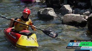 Nuria Fontane Maso, ESP - Kayak Surface QF / 2025 ICF Canoe Freestyle World Championships Plattling