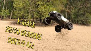 Traxxas X-Maxx 20/50 bash gearing - Dutch RC Adventures #14