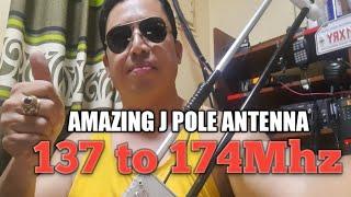 J POLE ANTENNA 137 TO 174Mhz