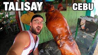 1st Time Eating The Best Lechon in Cebu, Philippines 