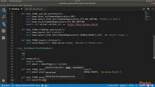 Automating Web Testing with Selenium and Python : Work with Python unittest Module| packtpub.com
