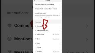 turn off tags and mentions on tiktok | someone not mention and tag on tiktok