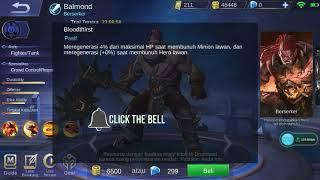 New Revamp Skin Balmond Advance server ! Mobile Legends