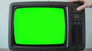 Tv green screen effect 4k