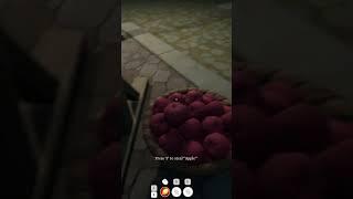 ¿Qué pasa si ROBÁS una manzana en la ciudad de mi JUEGO?  #gamedev #unrealengine  #proyectopatas