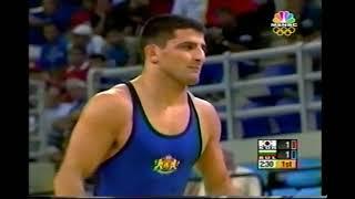 Men Greco-Roman 60kg Olympics semi final Jung Ji-hyun (KOR) Armen Nazaryan (BUL)