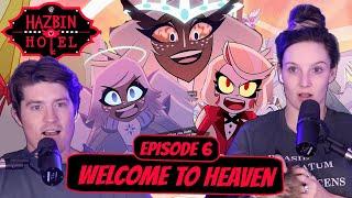 NOT-SO-HEAVENLY TRIAL! | Hazbin Hotel Season 1 Married Reaction | Ep 1x6, "Welcome to Heaven"