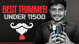 Best Trimmers for Men in 2025  || Best Tech in Telugu |