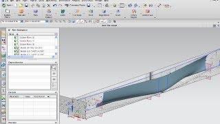 Ship part 2 Siemens NX 8.5 Surface Training - Mesh surface - Through curves