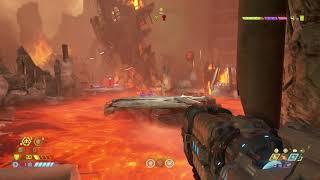 Doom Eternal -- a lucky shot at a Cacodemon