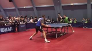 Tennis Table Niagol Stoyanov (ITA)-Viktor Efimov (UKR) European Championship Qual