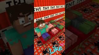 Minecraft Funny Animation  #Shorts #MinecraftShorts