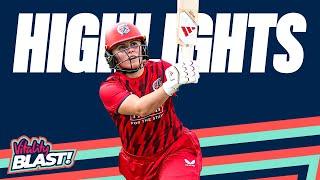 Lister Hits BIG 79 In 38 Balls!  | The Blaze v Lancashire Women - Highlights | Vitality Blast 2025
