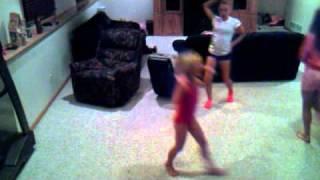 webcam dance party with the GIRLS