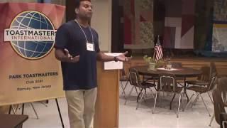 Sasanka Nukala's Speech#10 @ Park Toastmasters on May 25, 2018