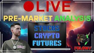 LIVE STOCK MARKET PREP | FOMC Behind Us, Do We Break The Range